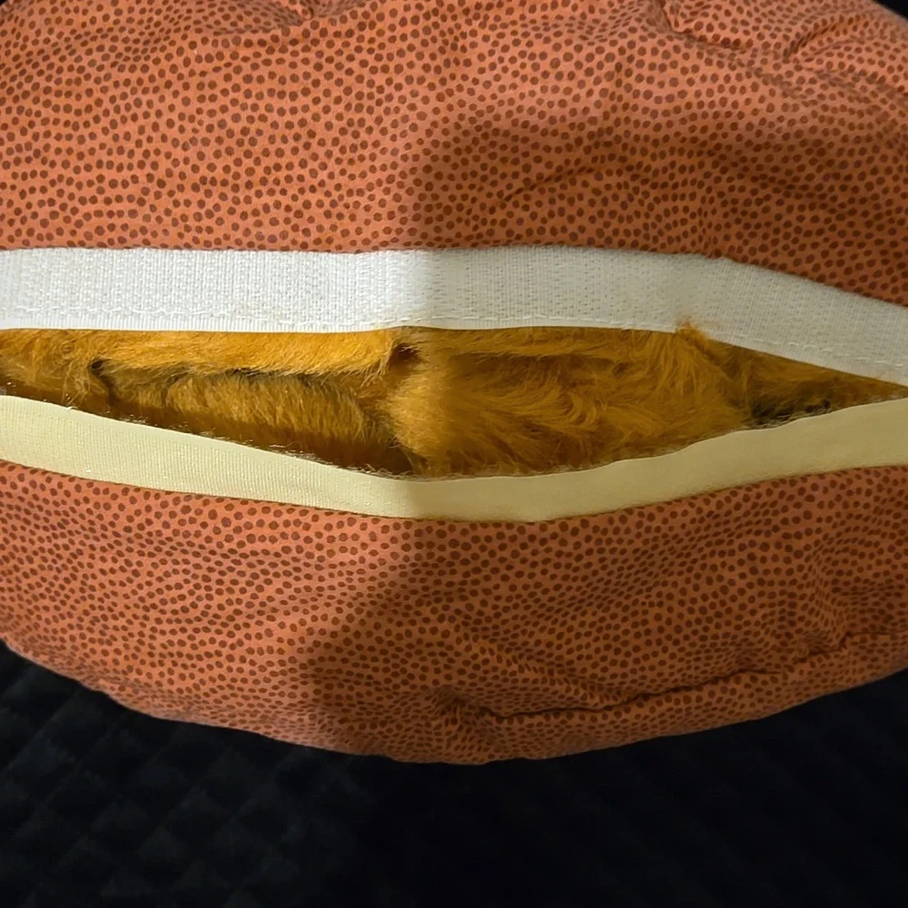 Team Spirit, Rare Auburn University, Tigers Teddy Bear Football Pillow